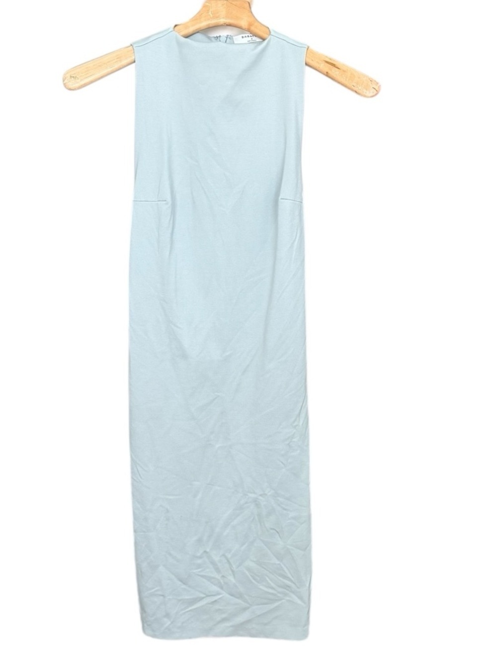 Babaton Light Blue Peekaboo Sides Sleeveless Maxi Dress Size 4